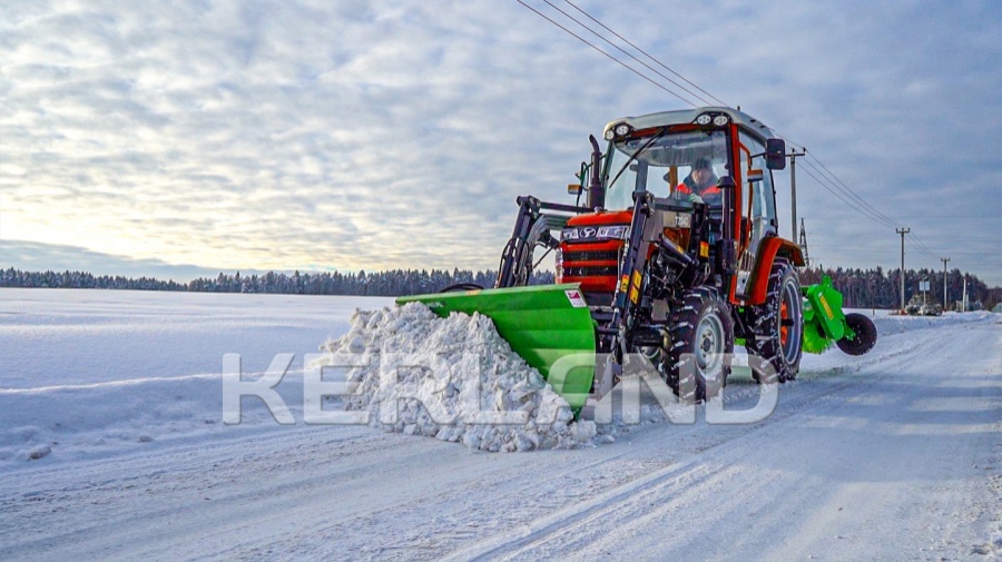 Отвал Kerland | Керланд 3560/43 FP к фронтальному погрузчику с гидроповоротом (1,8 м)