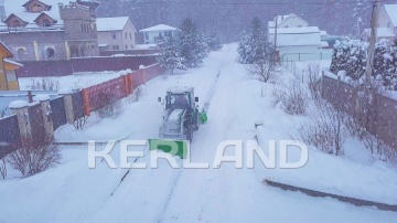 Отвал Kerland | Керланд 3560/43 FP к фронтальному погрузчику с гидроповоротом (1,8 м)